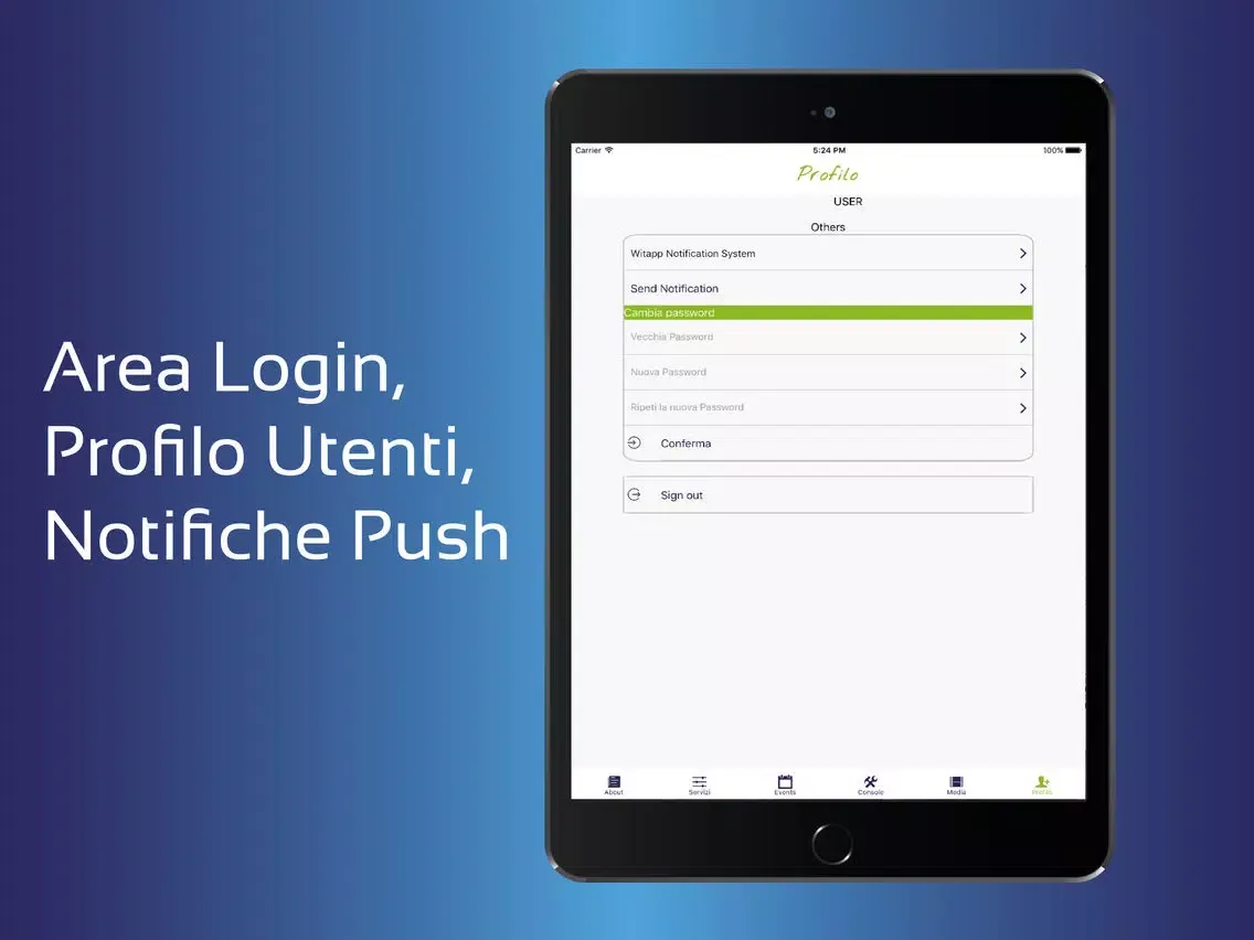 Witapp Commerciale iPad  Screenshots