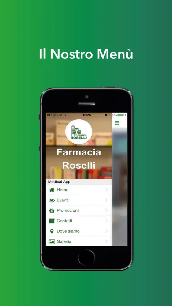 Captures d'écran de Farmacia Roselli