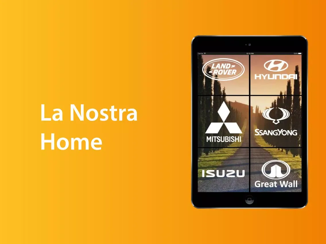 Tangkapan layar Rivergroup iPad