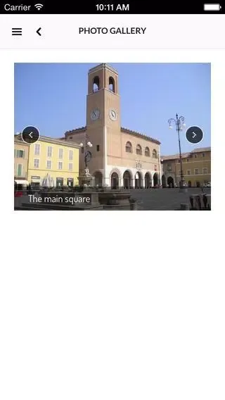Captures d'écran de Fano Tourist Guide