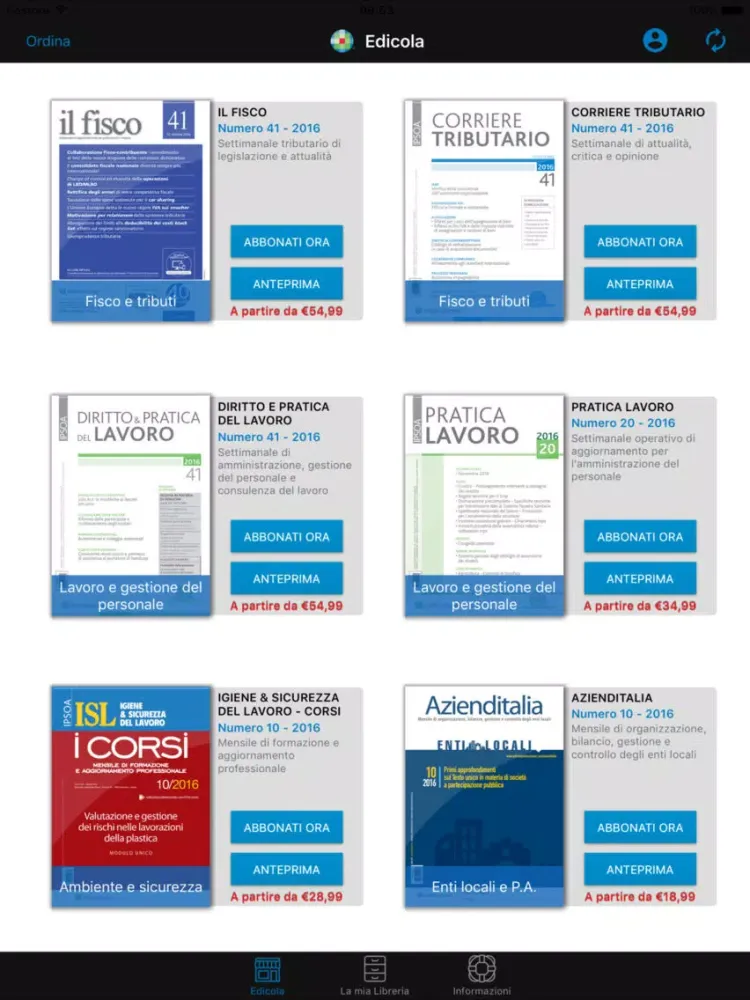 Edicola Professionale iPad 應用截圖