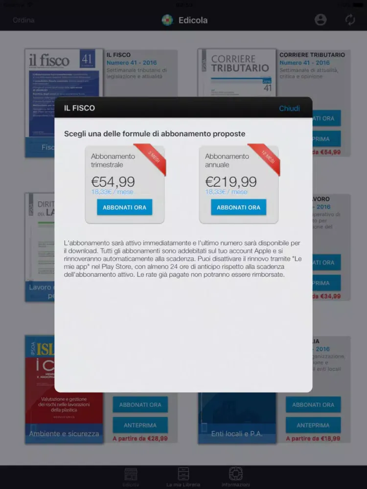 Edicola Professionale iPad 應用截圖