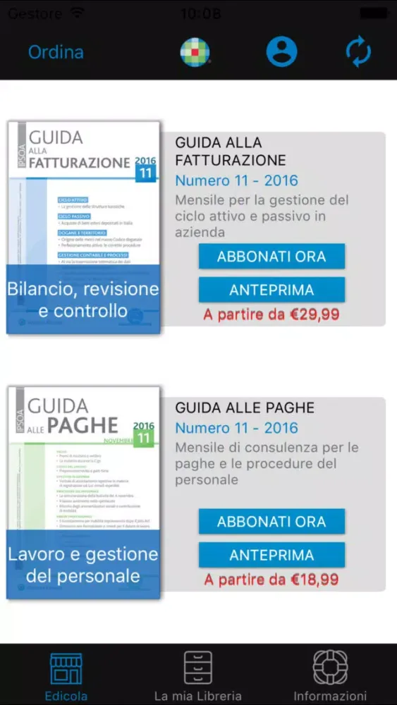 Edicola Professionale應用截圖