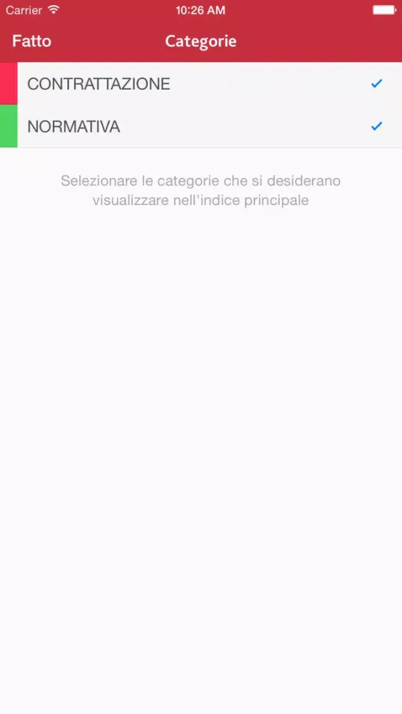 Screenshot di Notiziario TL