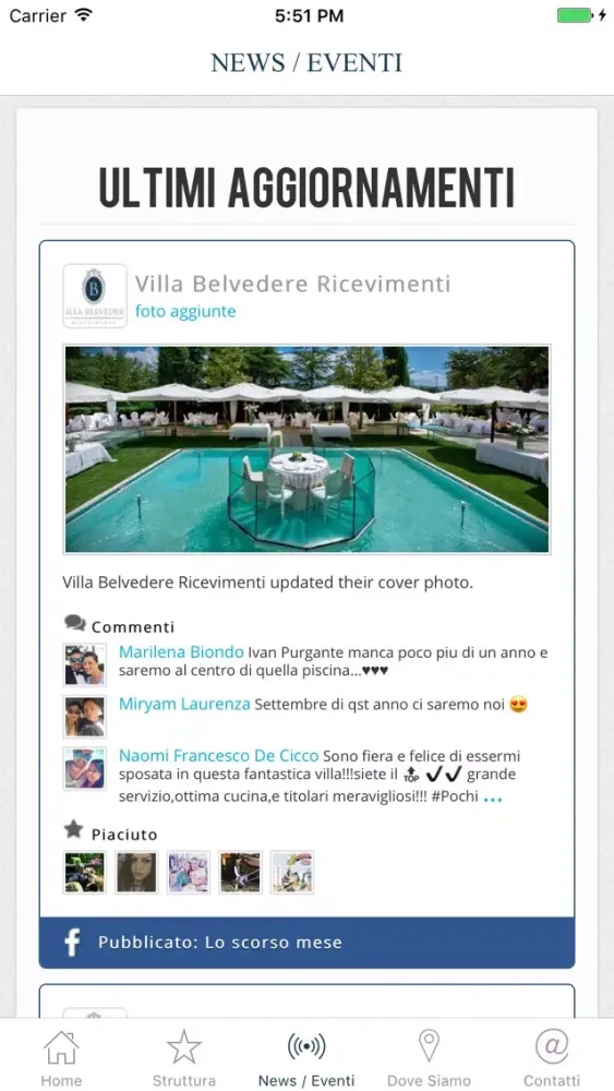 Zrzuty ekranu Villa Belvedere Ricevimenti