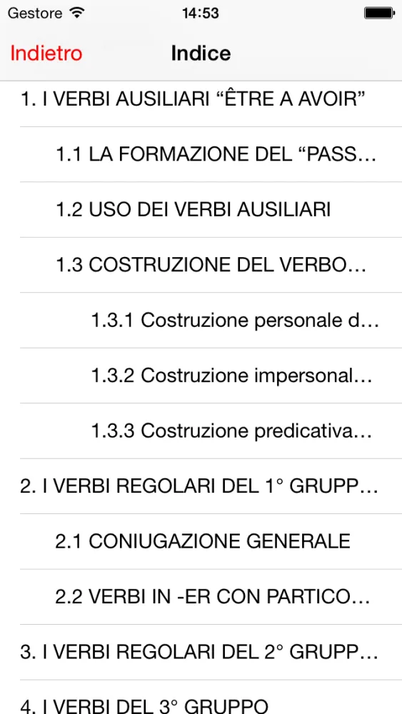 Grammatiche Screenshots