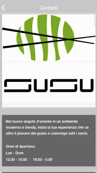 Susu Asian Fusion Firenze應用截圖