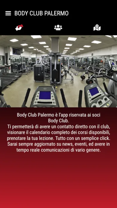 Zrzuty ekranu Body Club Palermo