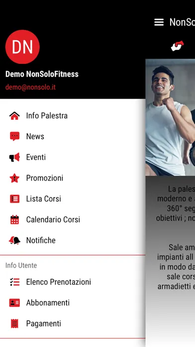 Zrzuty ekranu NonSoloFitness Pescara