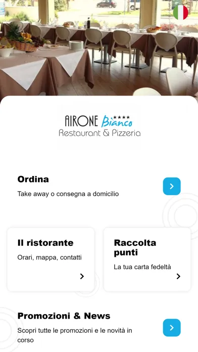 Airone Bianco - Ristorante স্ক্রিনশট