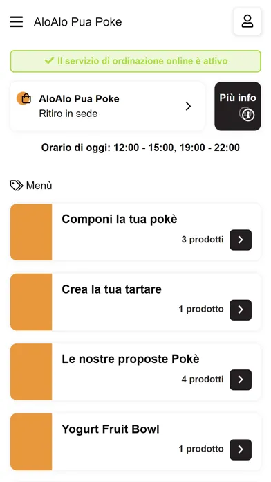 Captures d'écran de AloAlo Pua Poke srls