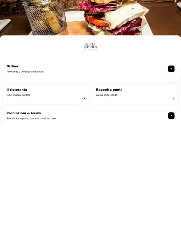 Capturas de tela do Street Kitchen iPad 