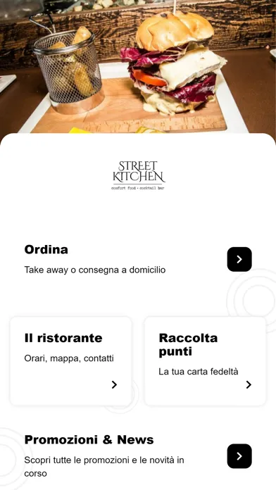 Capturas de tela do Street Kitchen