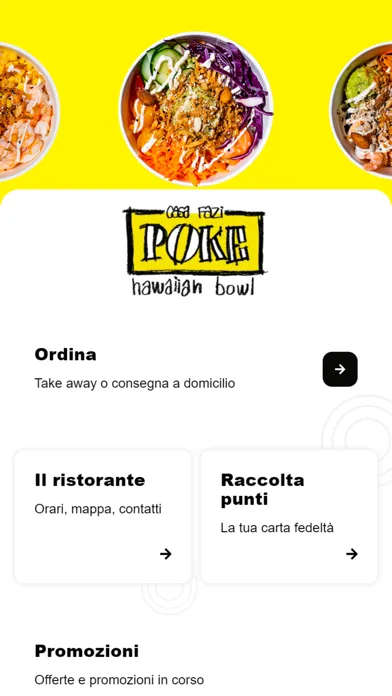 Capturas de tela do Casa Fazi Poke