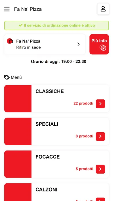 Fa Na' Pizza应用截图