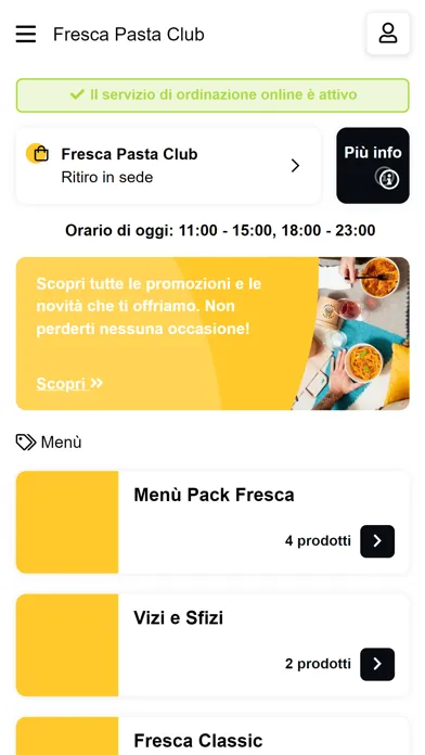 Fresca Pasta Club Screenshots