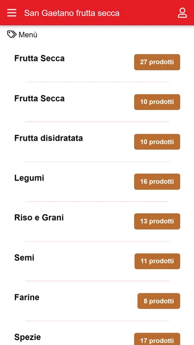 Tangkapan layar San Gaetano frutta secca
