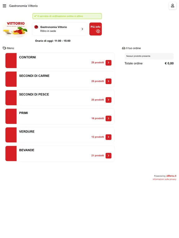 Скриншоты Gastronomia Vittorio iPad 