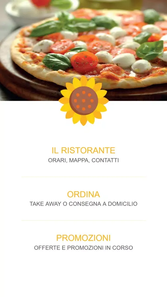 Capturas de tela do Pizzeria al Girasole