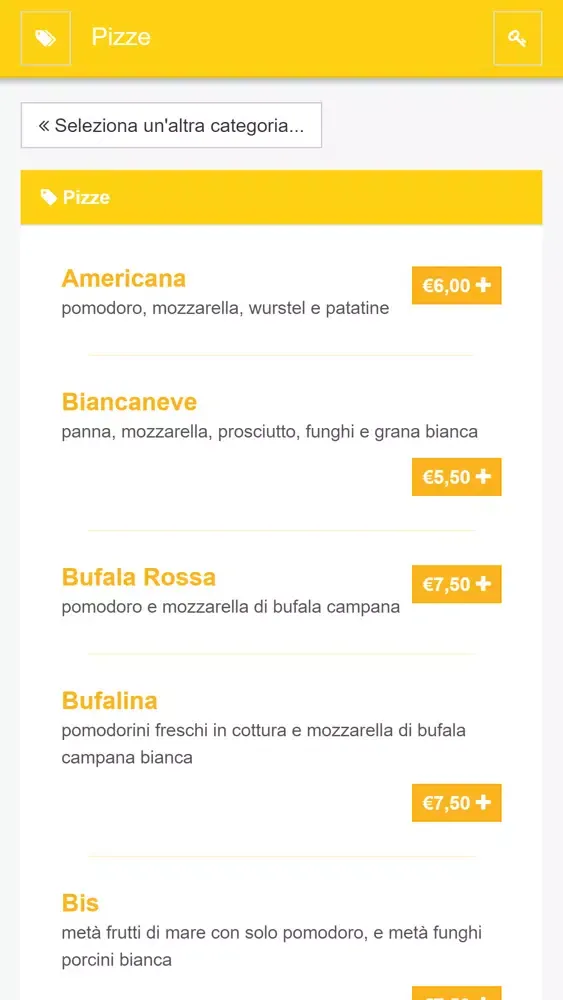 Capturas de tela do Pizzeria al Girasole