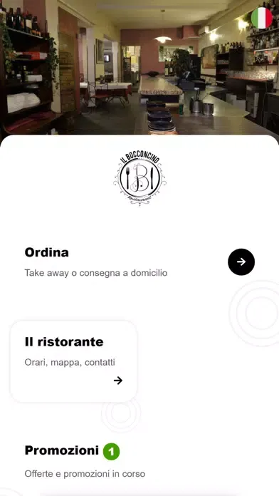 Capturas de pantalla de Il Bocconcino Restaurant