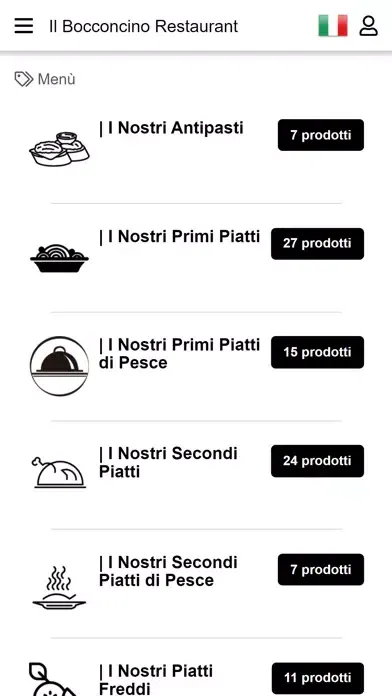 Capturas de pantalla de Il Bocconcino Restaurant