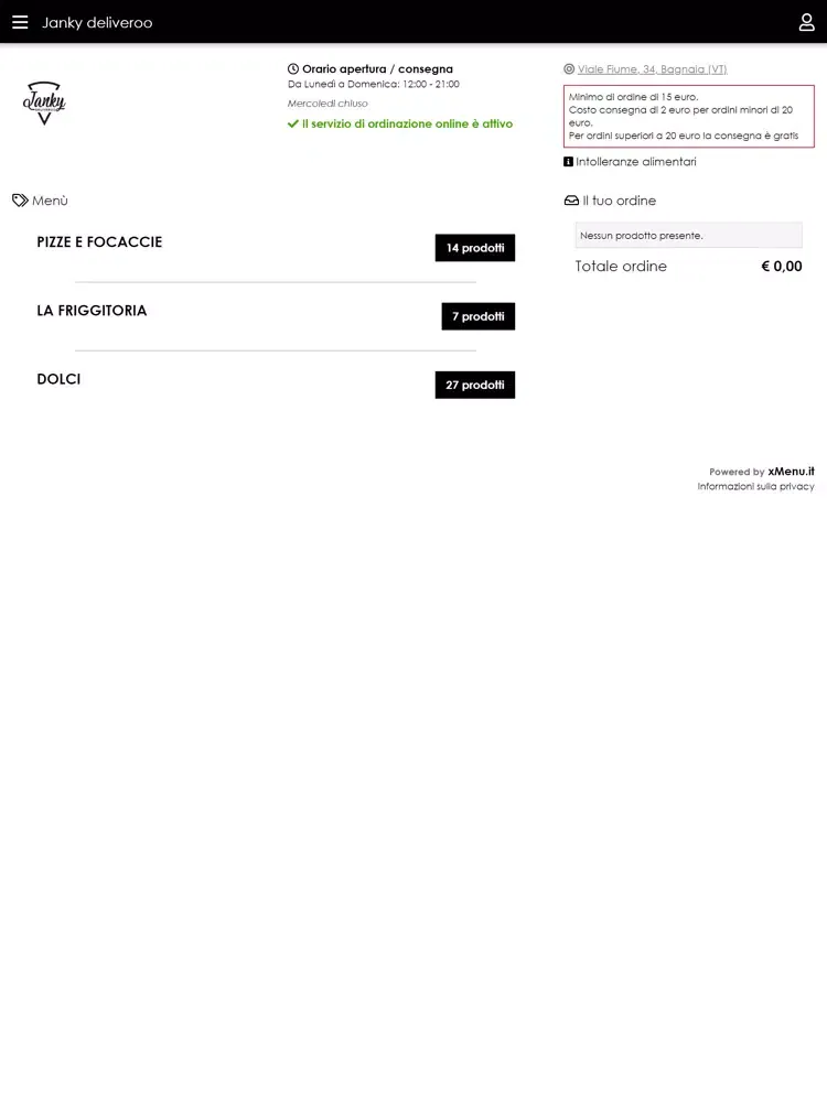 Janky deliveroo iPad 应用截图