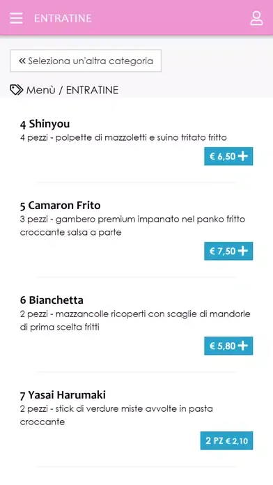 Zrzuty ekranu Kata Sushi Genova
