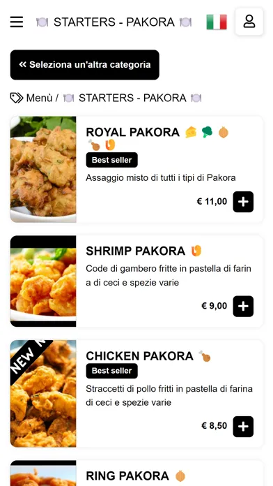 La Terrazza APP Ekran Görüntüleri