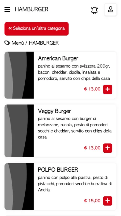 Little Italy App Screenshots