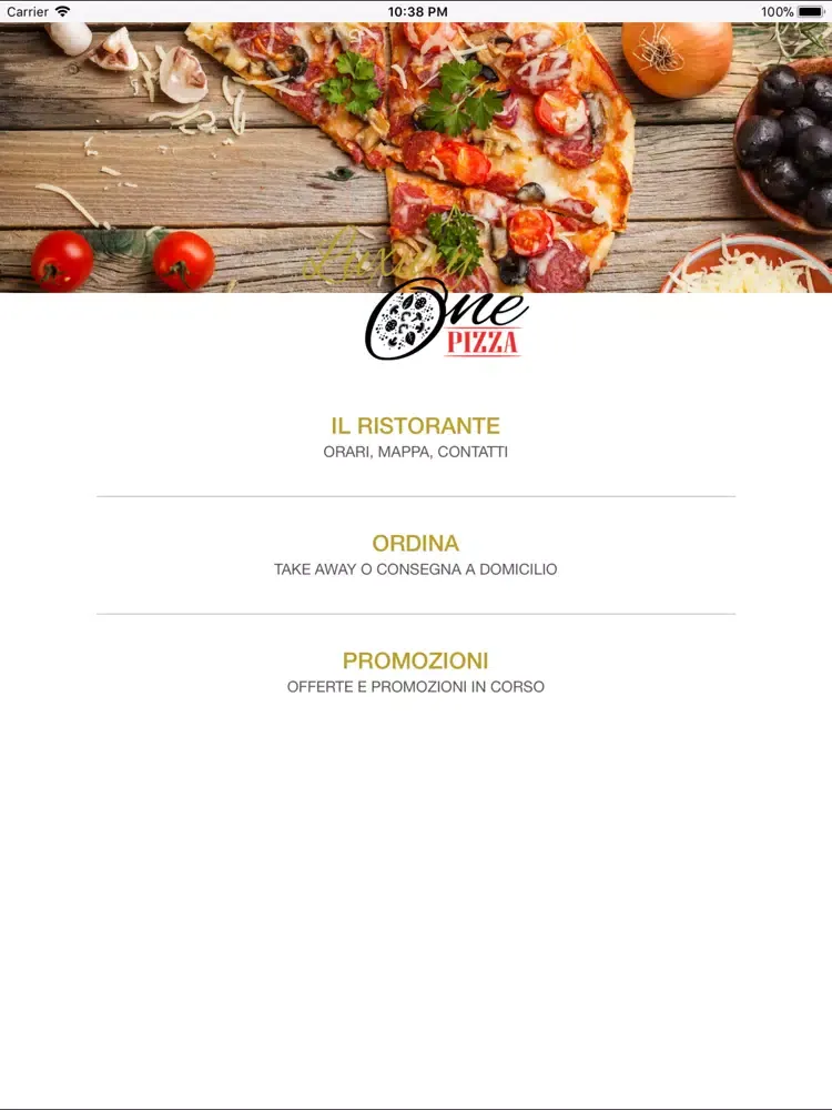 Capturas de pantalla de Luxury One Pizza iPad 