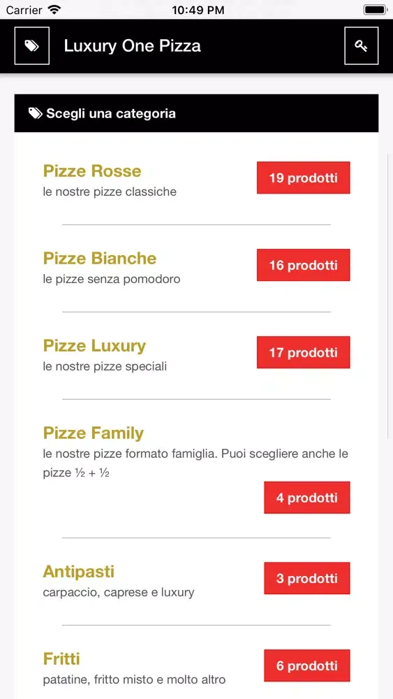Capturas de pantalla de Luxury One Pizza