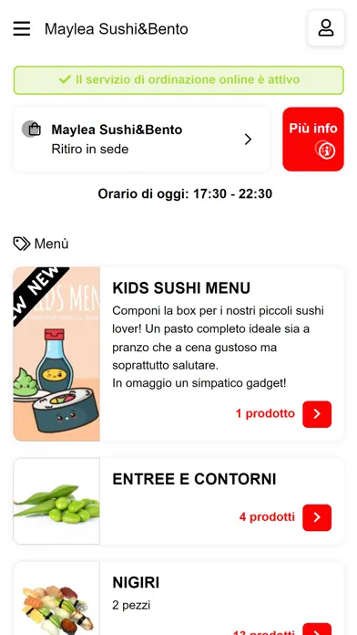 Maylea Sushi&Bento Screenshots