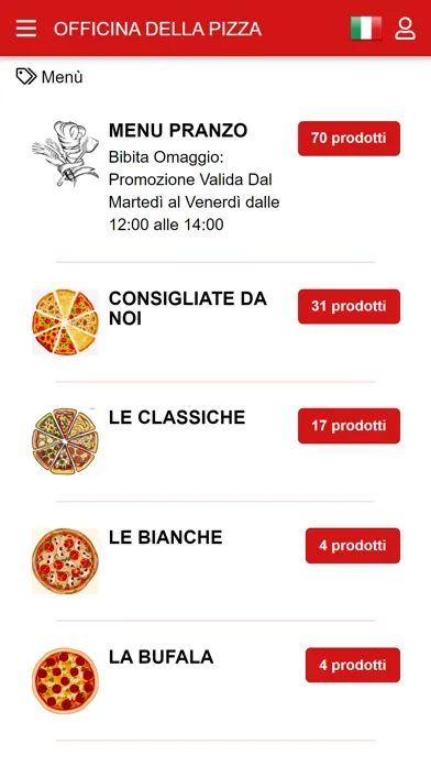 Скриншоты OFFICINA DELLA PIZZA