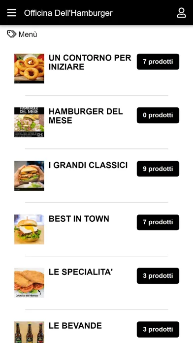 Officina Dell'Hamburger スクリーンショット