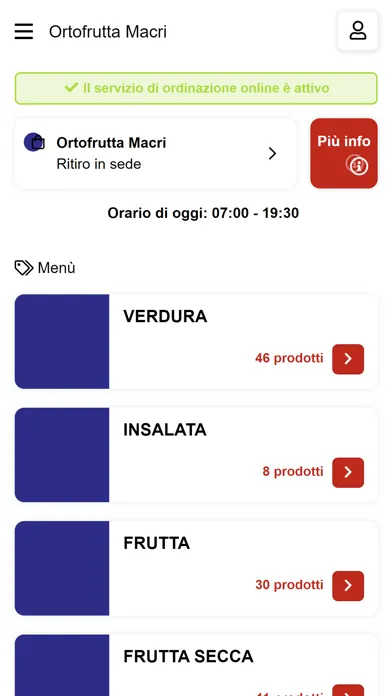 Ảnh chụp màn hình của Ortofrutta Macri