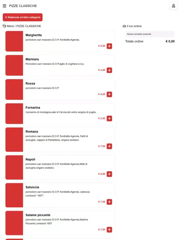 Pizza Express App iPad 应用截图