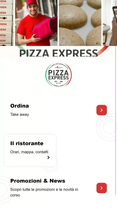 Pizza Express App应用截图
