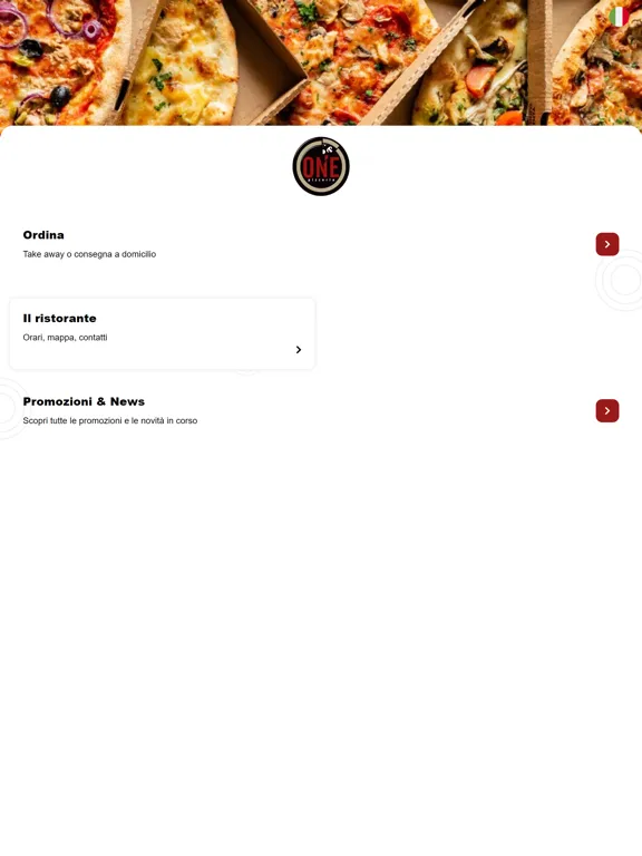 Pizza One Merano iPad  Ekran Görüntüleri