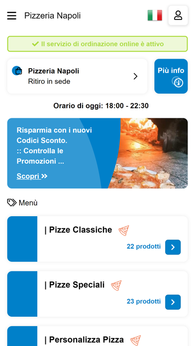 Pizzeria Napoli SMP应用截图
