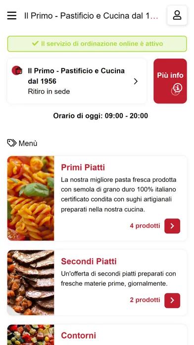 Il Primo - Pastificio e Cucina应用截图