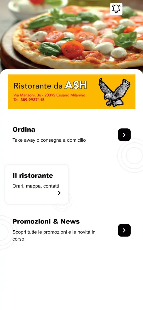 Ristorante Da Ash应用截图