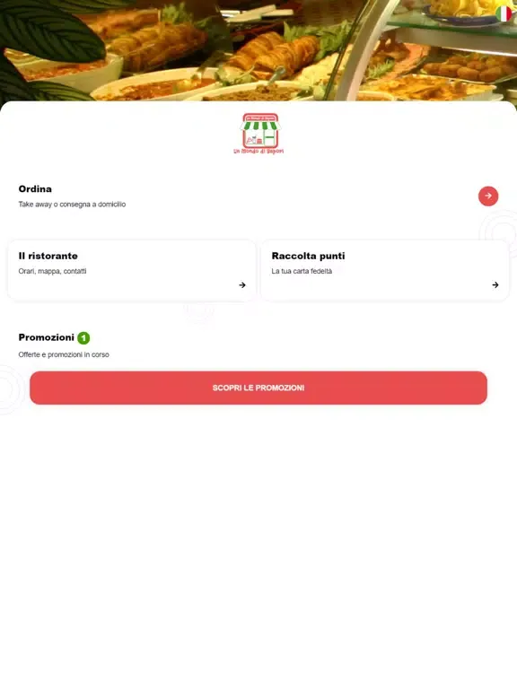 Скриншоты Un Mondo di Sapori APP iPad 