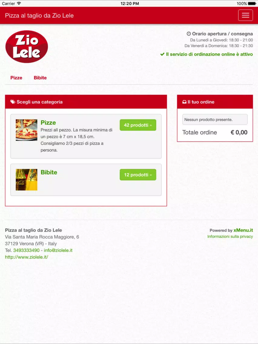 Zio Lele Verona iPad  Screenshots