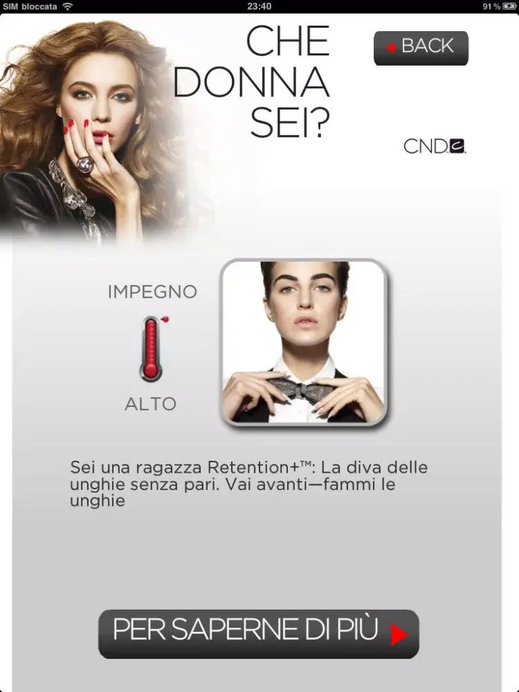 Screenshot di CND : Che Donna Sei? iPad 