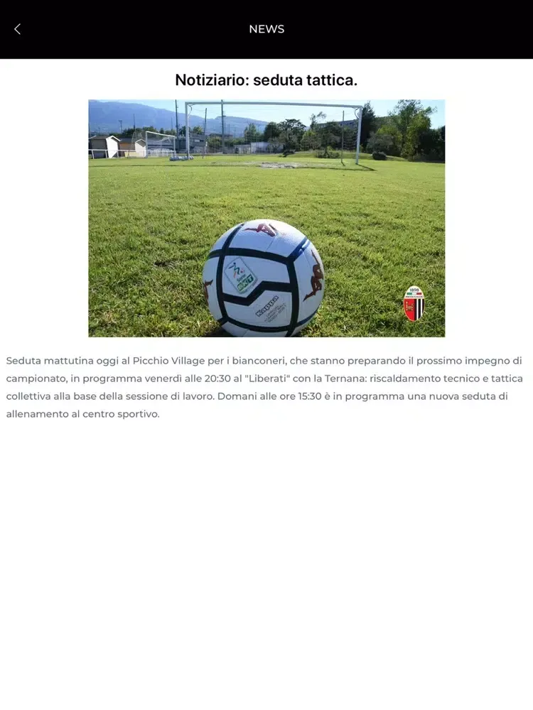 Ascoli Calcio 1898 Spa iPad  Screenshots