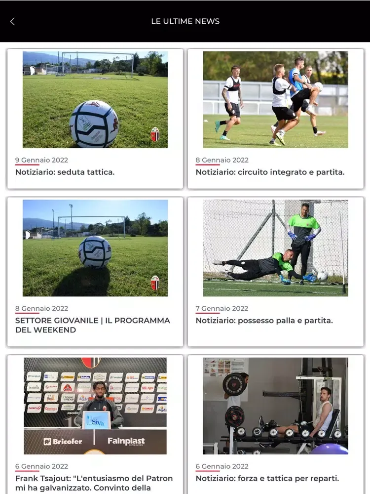 Ascoli Calcio 1898 Spa iPad  Screenshots