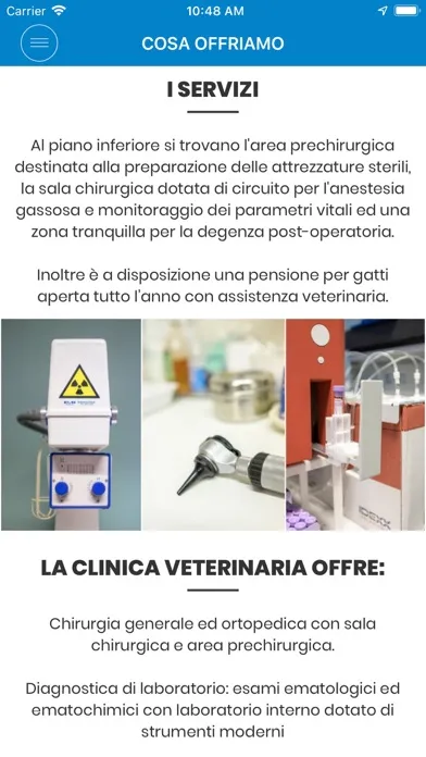 Tangkapan layar Clinica Veterinaria CAB