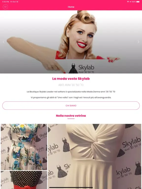 Ảnh chụp màn hình của Skylab Milano iPad 
