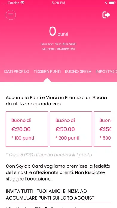 Ảnh chụp màn hình của Skylab Milano